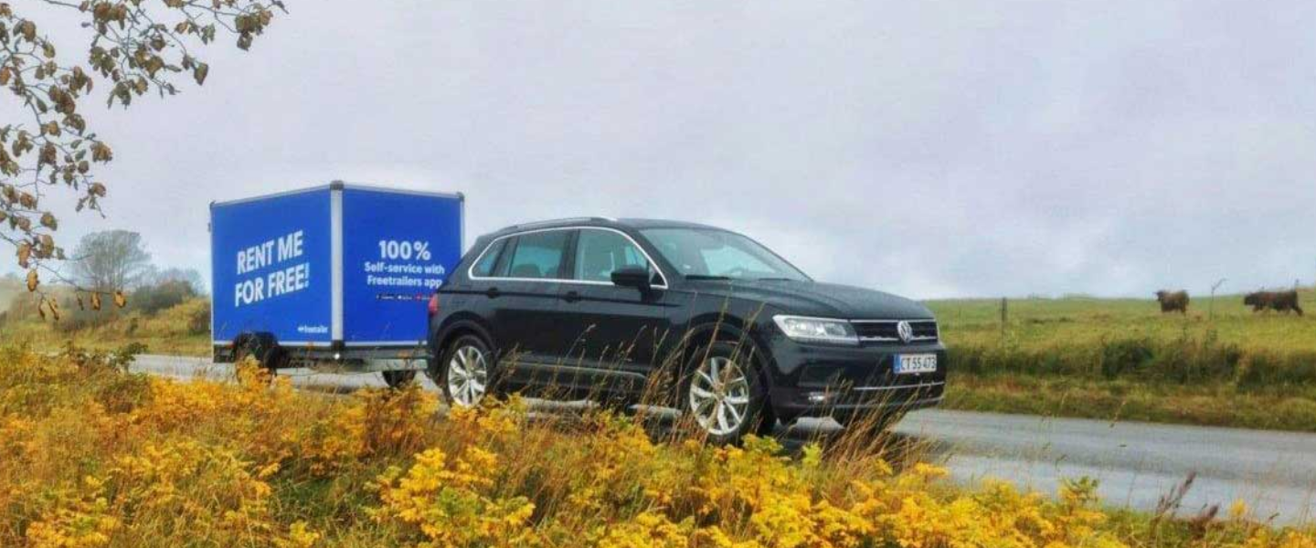 Trailere på vejene i hele Danmark