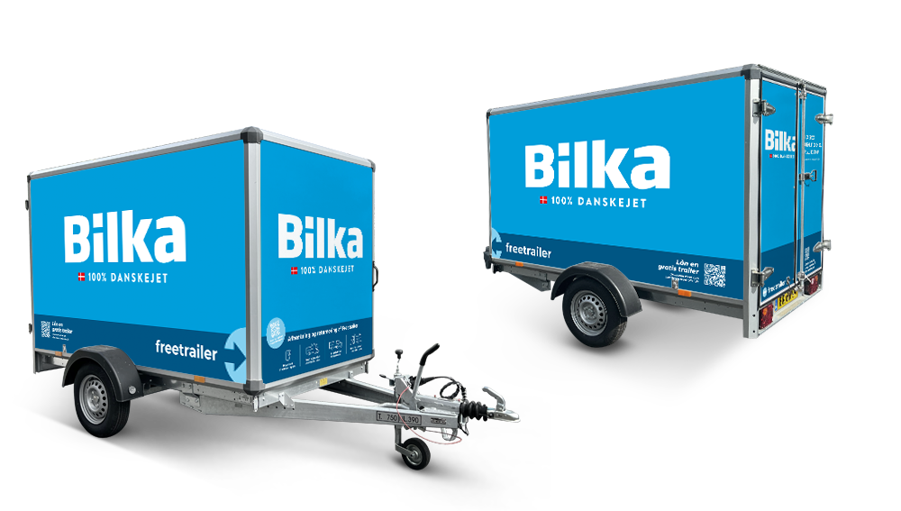 Lej en trailer hos Bilka