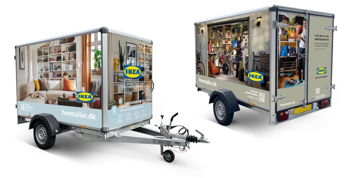 Lej en trailer hos IKEA