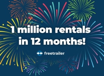 Freetrailer 1 million rentals