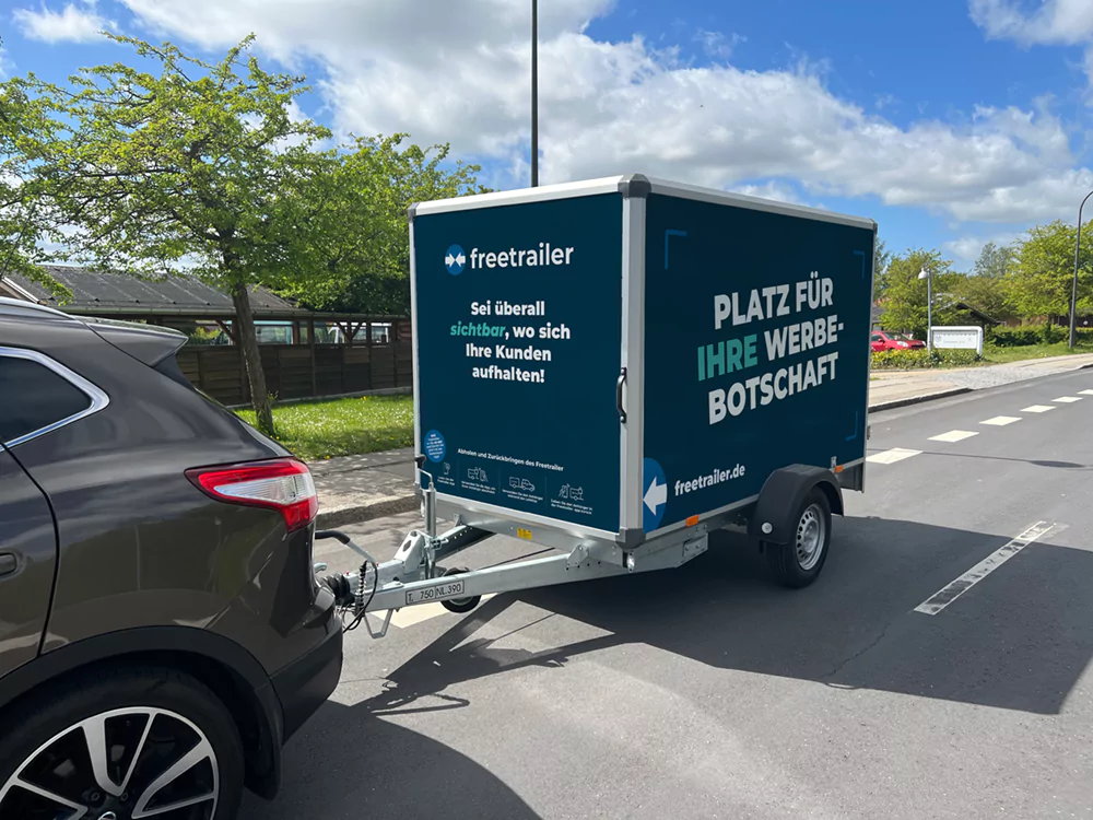 Sie Fahren Einen Pkw Mit Einem Ungebremsten Anhänger Gefälle freetrailer.com