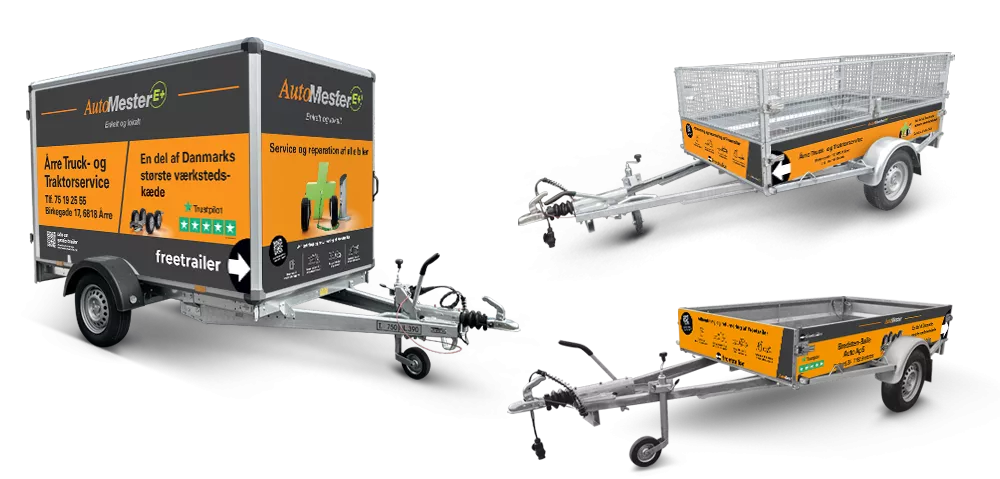 Lej en trailer hos Automester