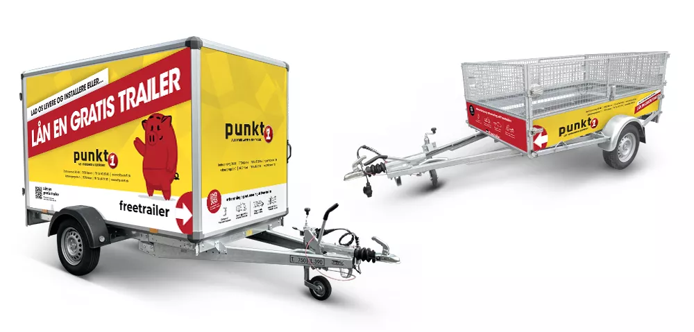 Lej en trailer hos Punkt1