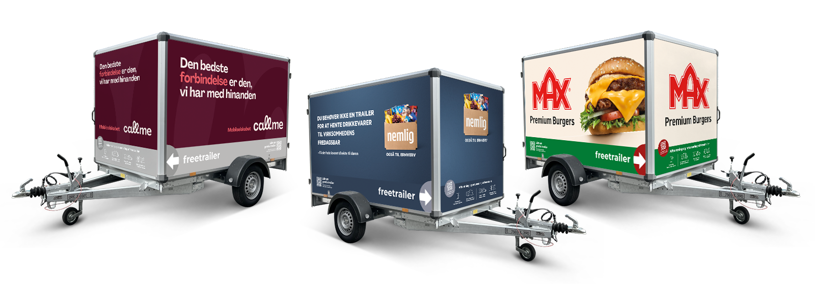 Lej en trailer hos Freetrailer City