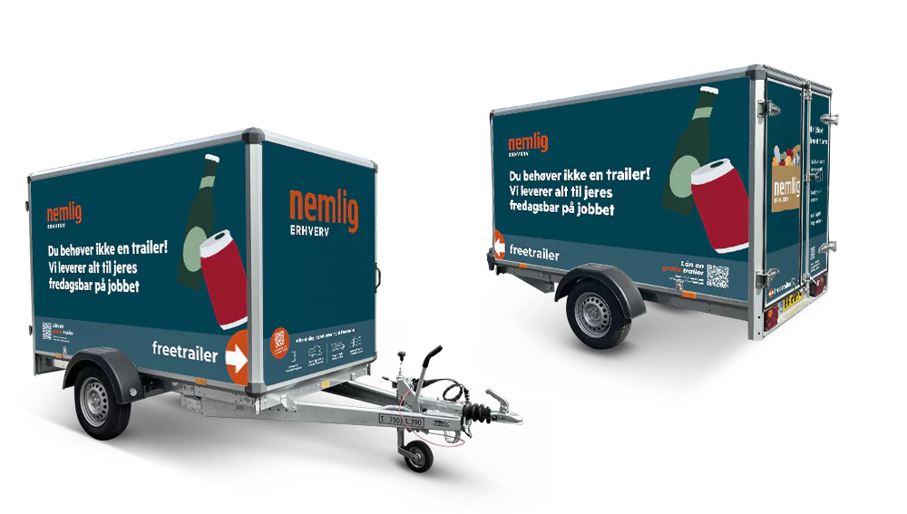 Lån en trailer hos Freetrailer Odense Hub