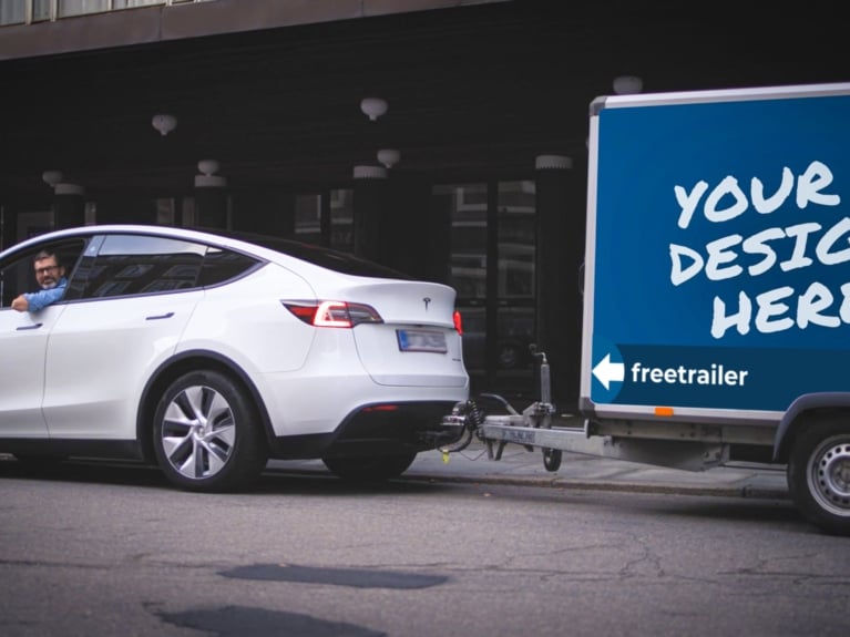Your design here, written on a trailer
