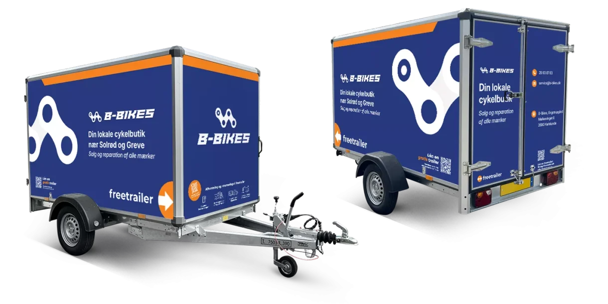 Lej en trailer hos B-Bikes