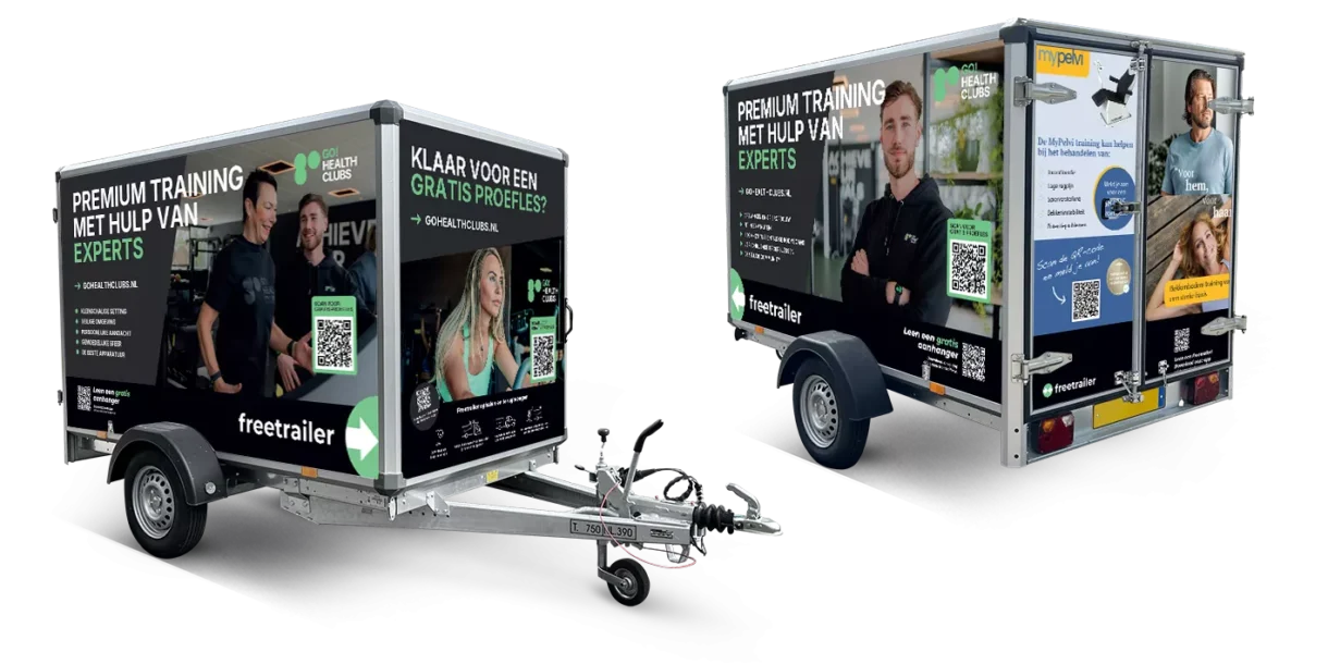 Huur een gratis aanhanger van GoHealth