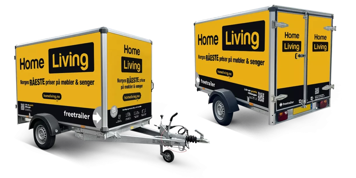 Lån tilhenger hos Living Outlet