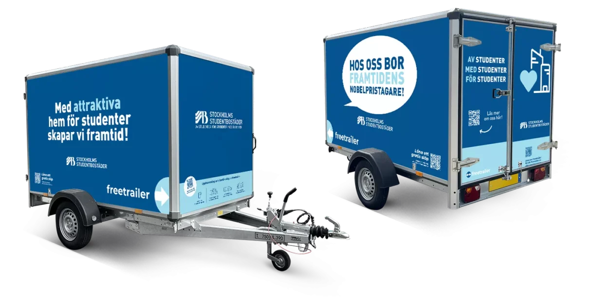 Hyr släp hos Stockholm Studenterbostäder