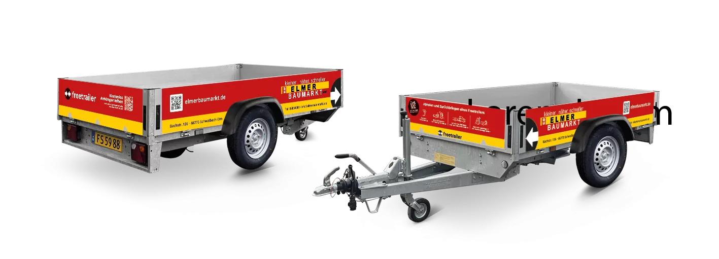 Geschlossener Anhänger mieten