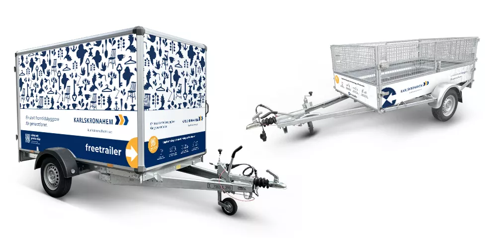 Hyr släp hos Karlskronahem