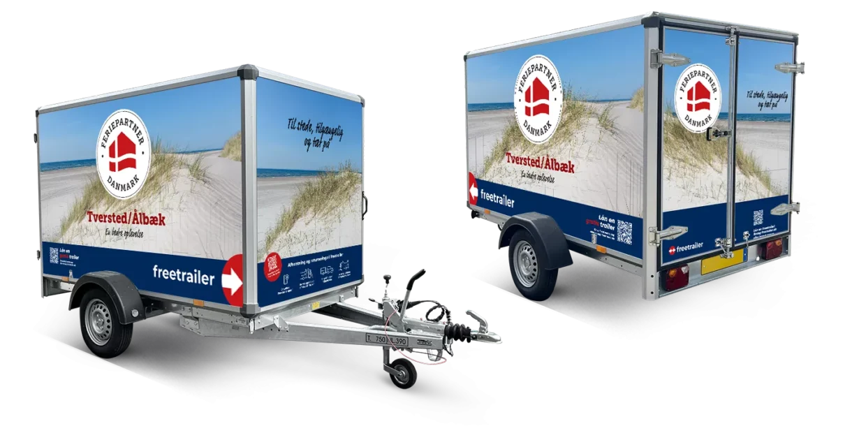 Lej en trailer hos Feriepartner