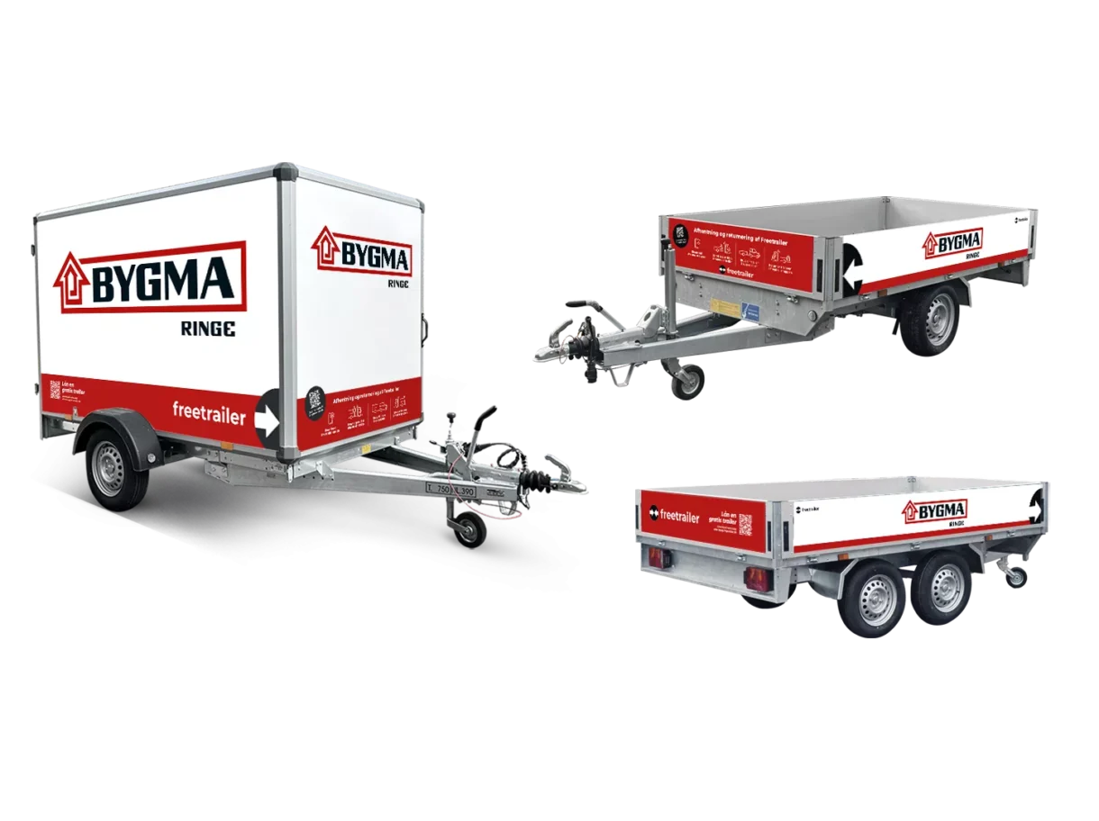 Lej en trailer hos Bygma