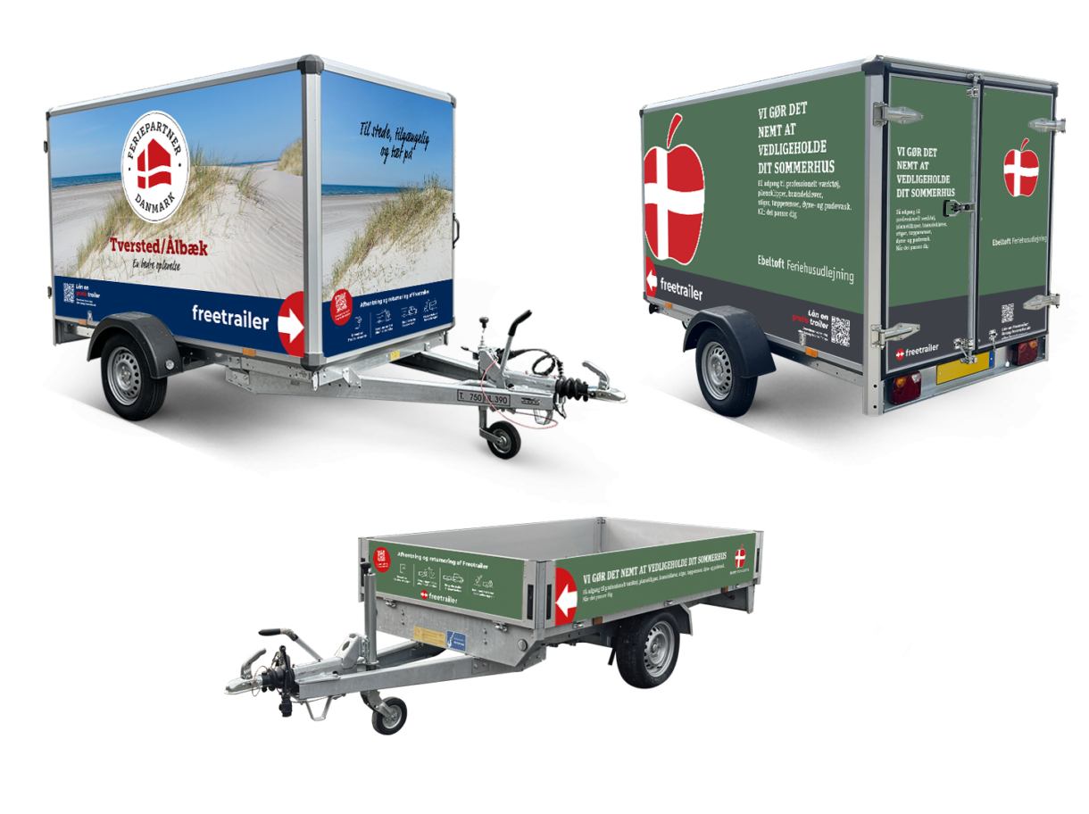 Lej en trailer hos Feriepartner