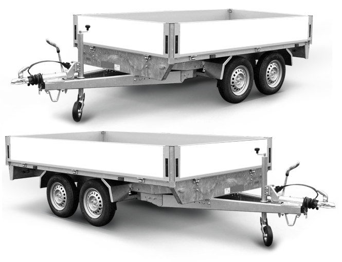 Lej en boogietrailer med Freetrailer - Gratis trailerudlejning