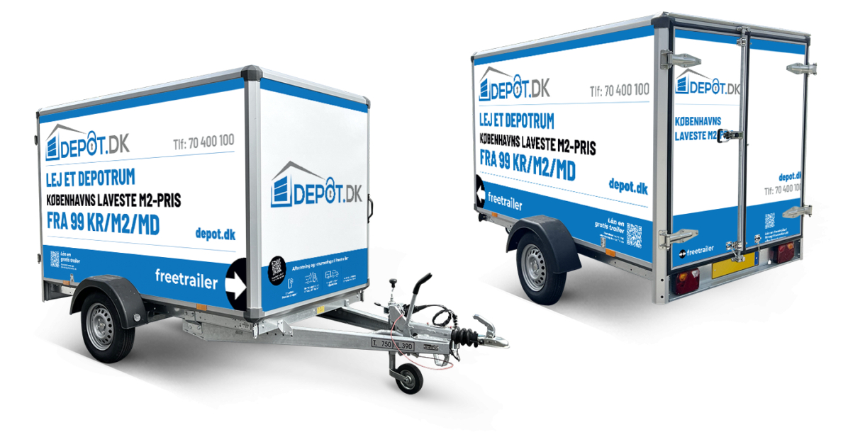 Lej en trailer hos Depot.dk