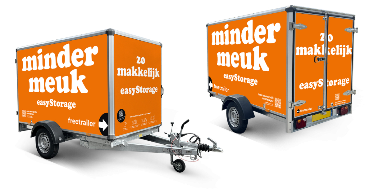 Huur een gratis aanhanger van EasyStorage