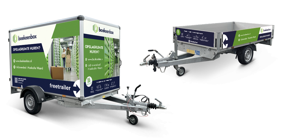 Huur een gratis aanhanger van Boekeenbox