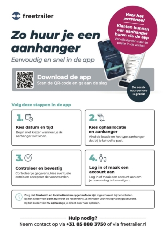 Partnermateriaal - SELF PRINT Partner Peak Reserveringsguide Poster Staff A3
