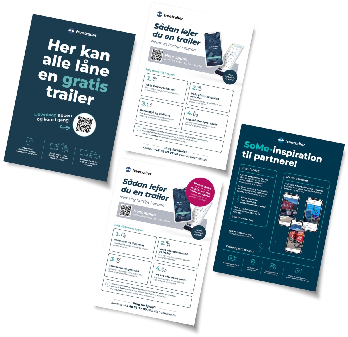 Partnermaterial samples